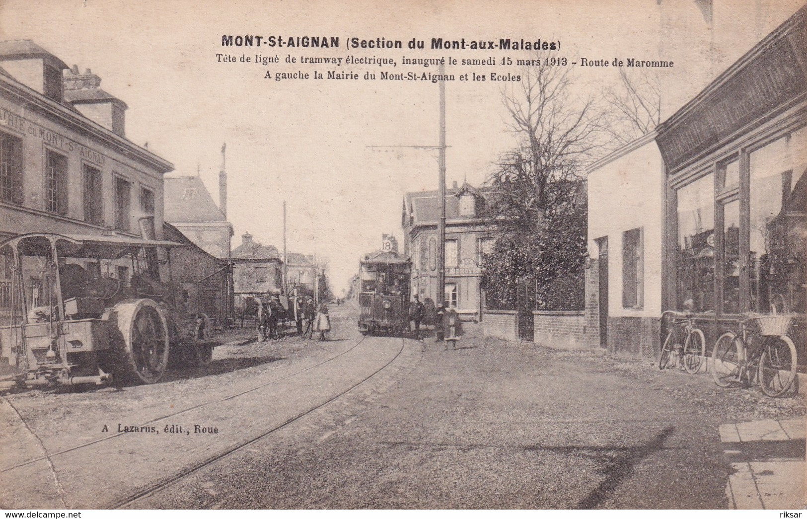 MONT SAINT AIGNAN(TRAMWAY) - Mont Saint Aignan