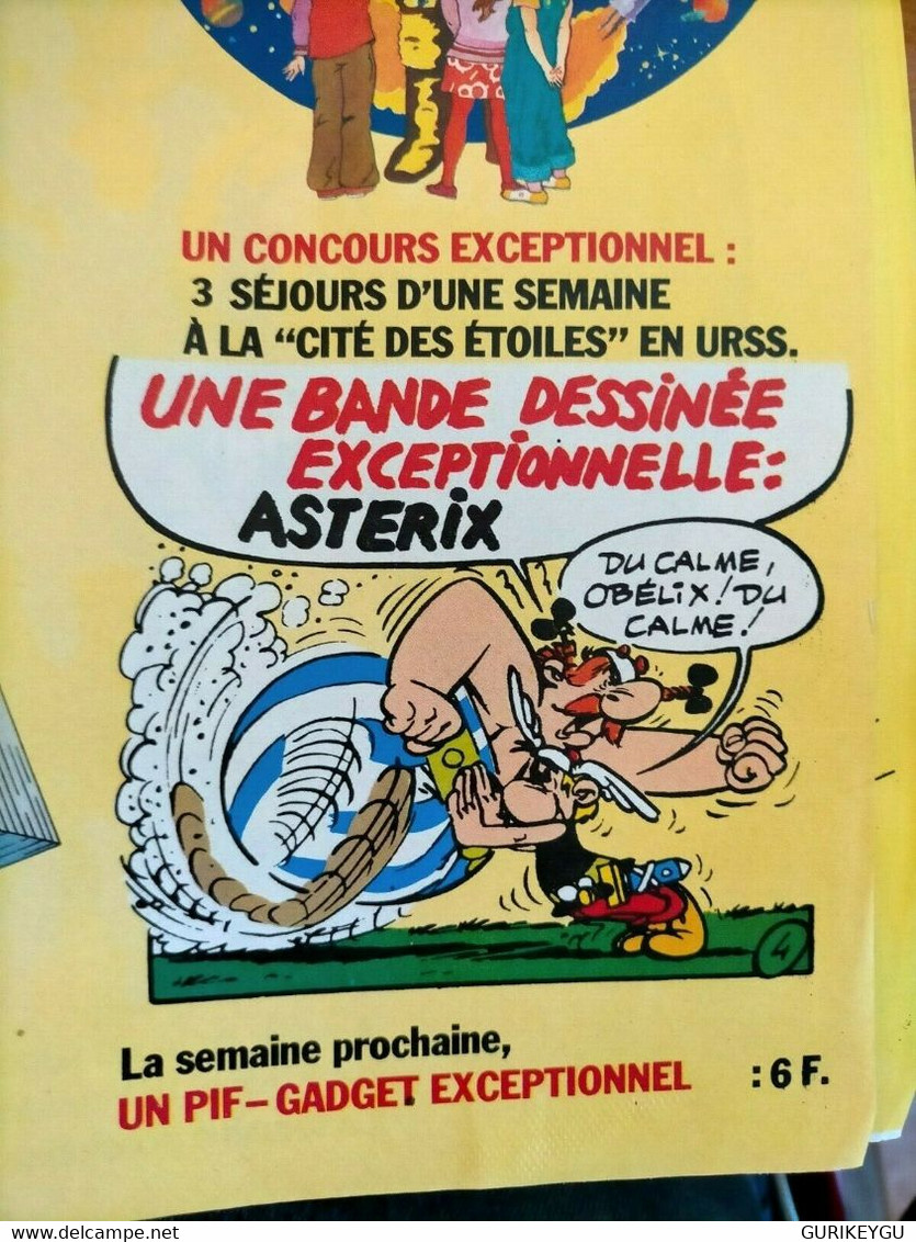 PIF GADGET N° 535 PIFOU Placid Et Muzo HERCULE  VAILLANT Pub GOLDORAK Asterix - Pif & Hercule