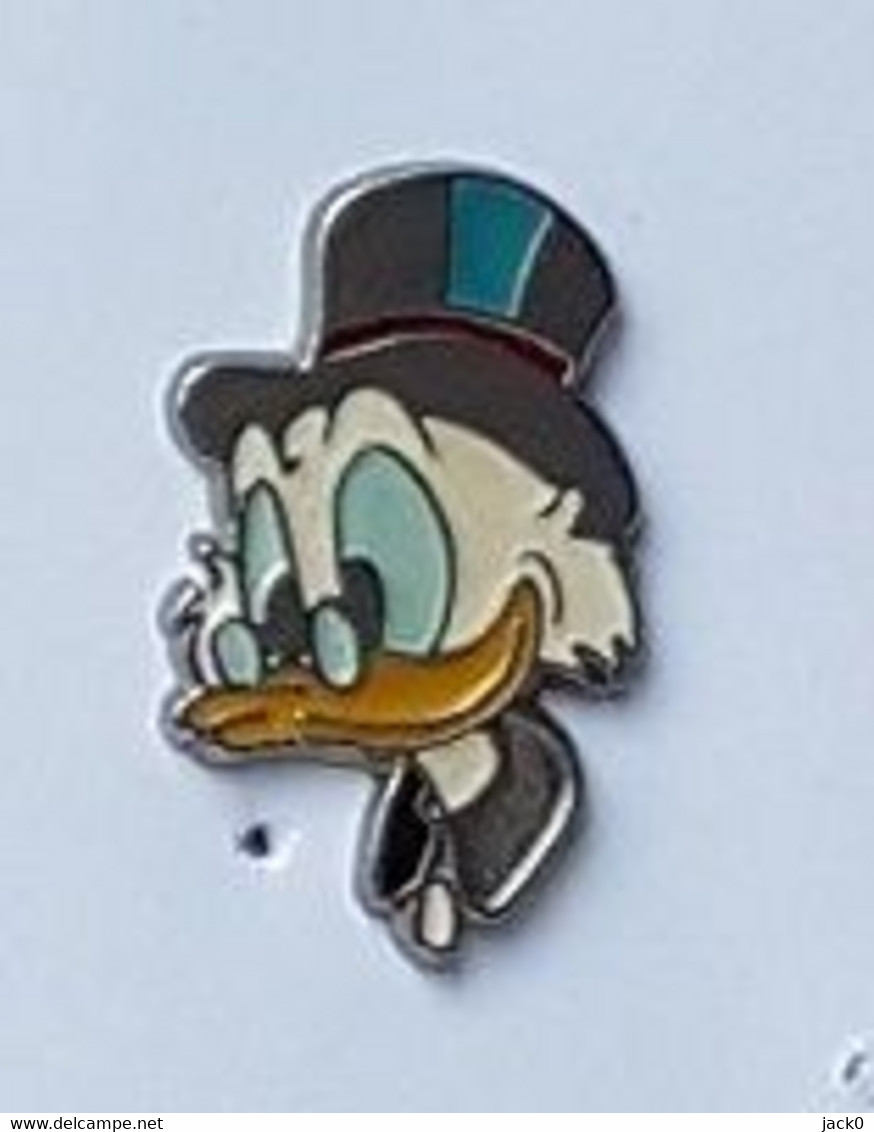 Pin' S   BD, Cinéma, Disney  Personnage  Oncle  PICSOU  Verso  DISNEY  BERTONI  MILANO - Disney