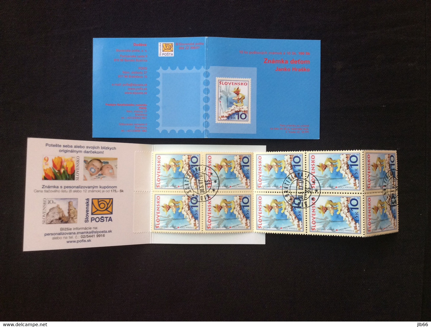 Carnet Pour Les Enfants 2007 De 10  Timbres Oblitérés C 483  / Booklet Children Used  Mi 59 (557) - Nuovi