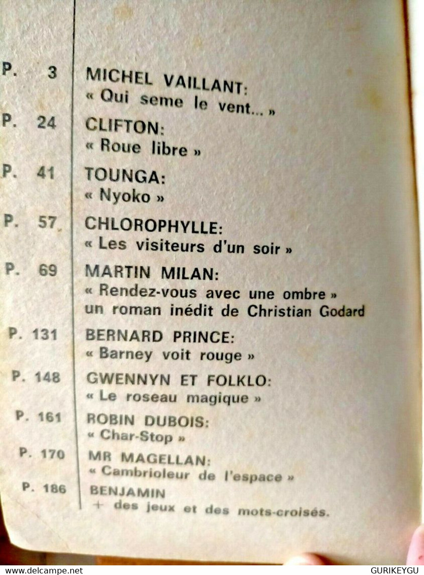 Bd TINTIN Selection N° 18 MARTIN MILAN Michel Vaillant TOUNGA Robin Dubois 1972 - Pif & Hercule