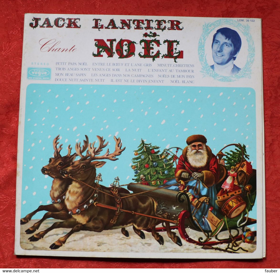 Jack Lantier Chante Noël   Disque : Vogue - Weihnachtslieder