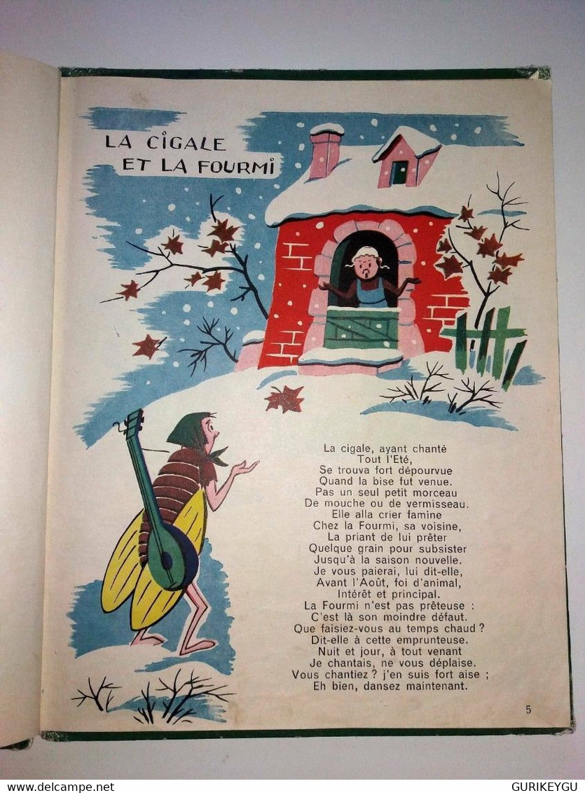 13 FABLES DE LA FONTAINE GIL MAME EO 1954 La Cigale Et La Fourmi Le Renard Etc - Pif & Hercule