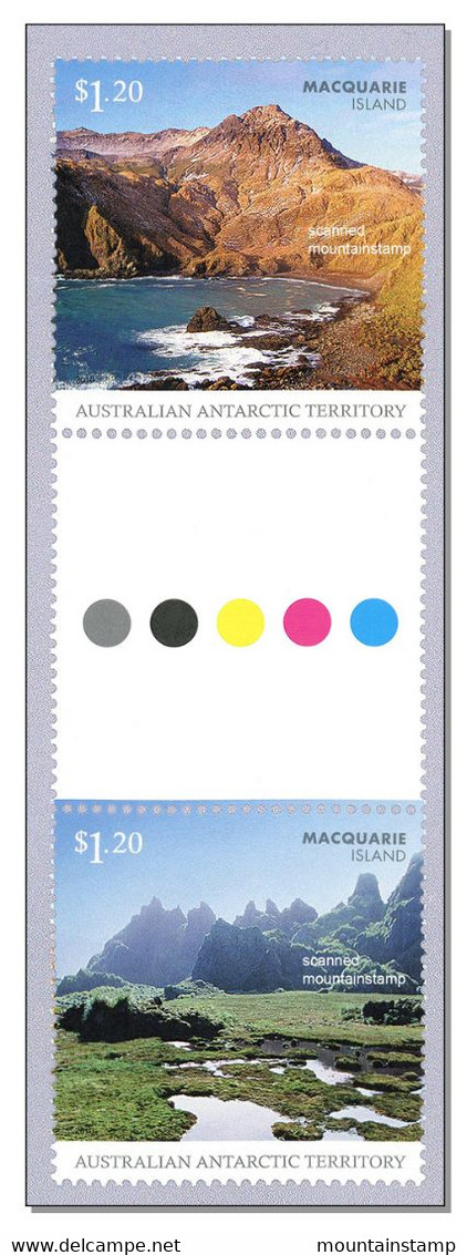 Autralia (B9) AAT 2010 UNESCO Macquarie Island Mountain Berge Mt. Hasswell & Sea Stacks Gutter MNH ** - Andere & Zonder Classificatie
