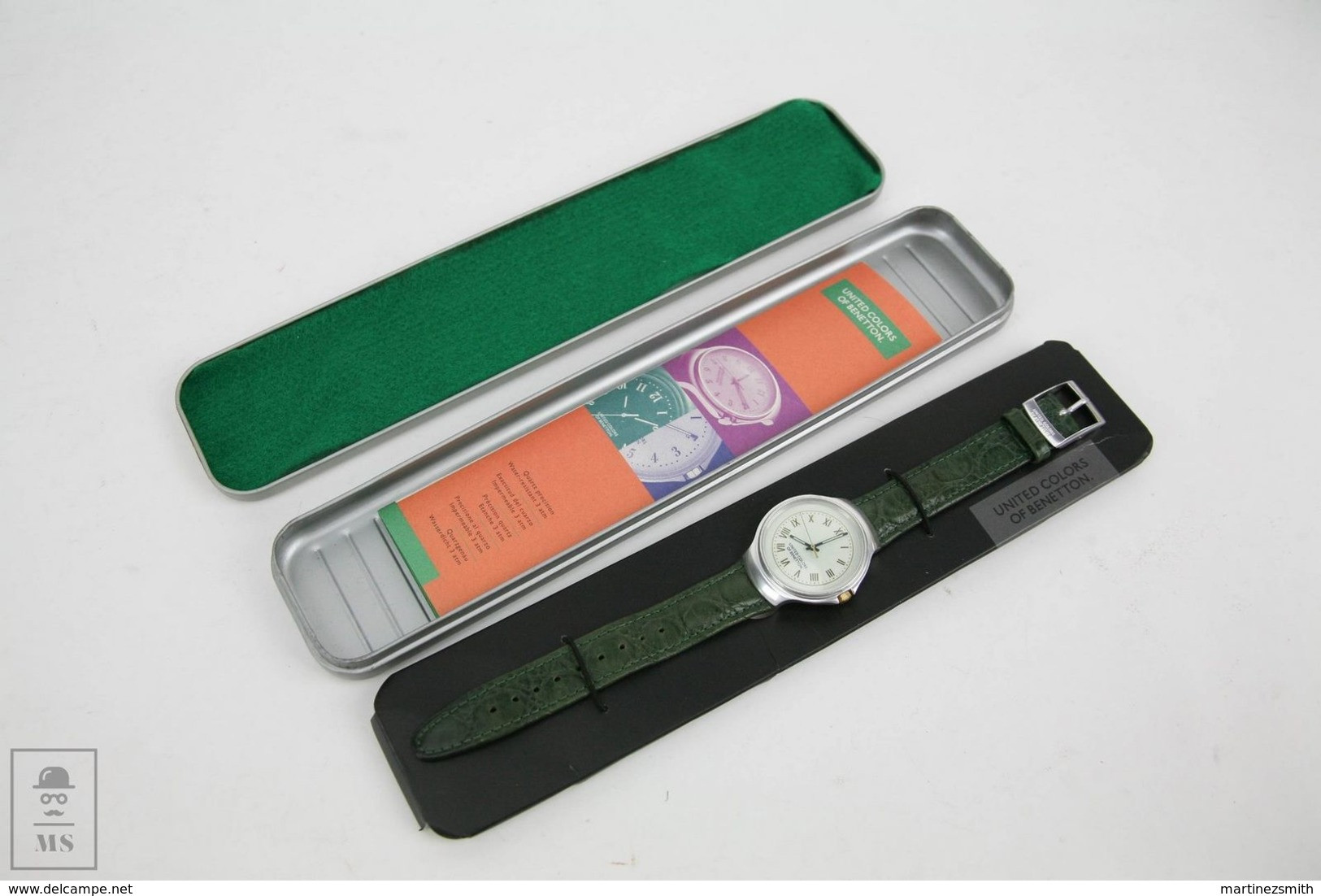 United Colors Of Benetton - Quartz Watch - Original Box - Pre Owned - 1990's - Orologi Pubblicitari