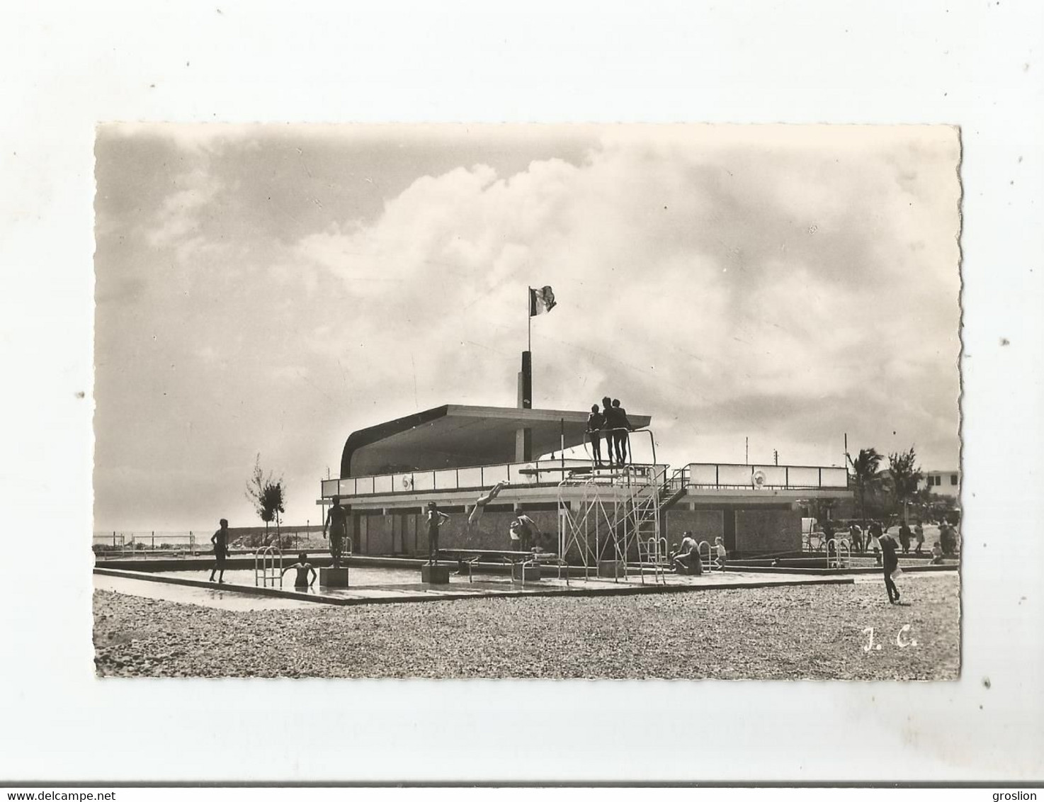 LA REUNION CARTE PHOTO LA PISCINE MUNICIPALE A SAINT DENIS - Saint Denis