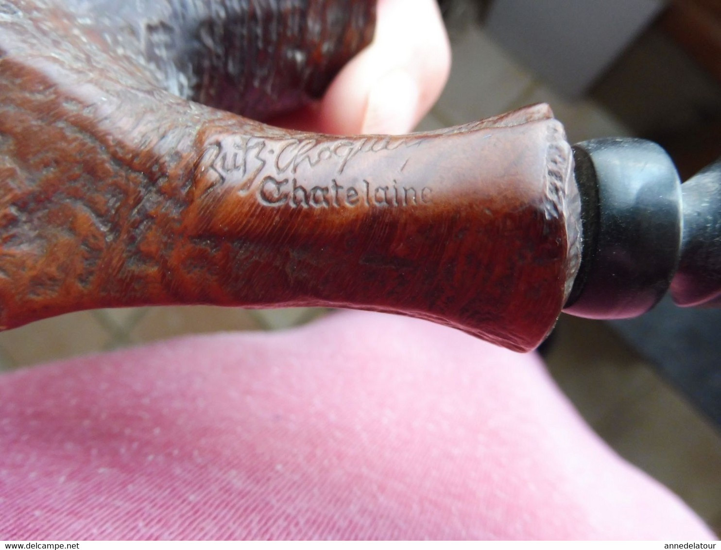 Originale pipe en bruyère de St Claude  BUTZ-CHOQUIN   (modèle déposé N 214C.059)