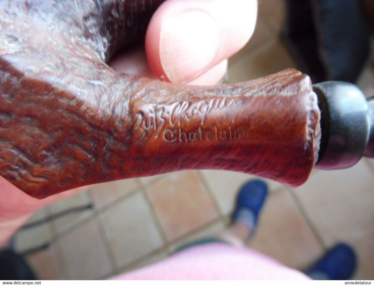 Originale pipe en bruyère de St Claude  BUTZ-CHOQUIN   (modèle déposé N 214C.059)