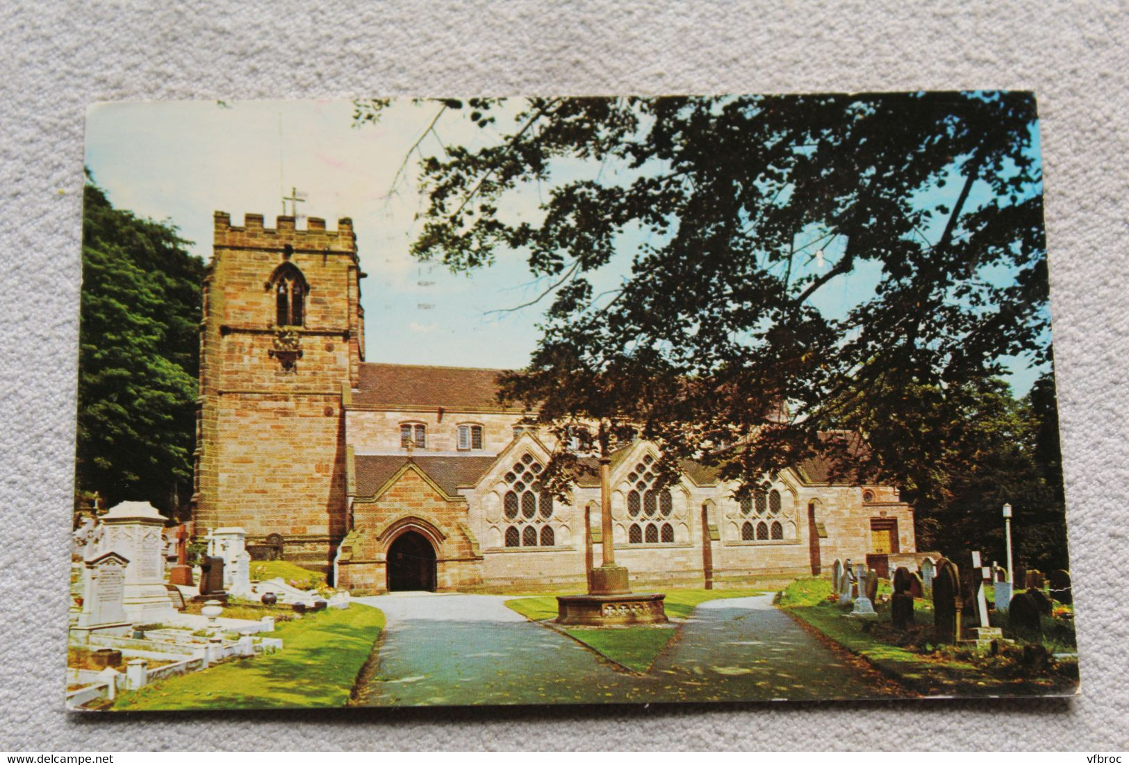 F252, Cpsm, Wolverhampton, Tettenhall Church, Angleterre - Wolverhampton