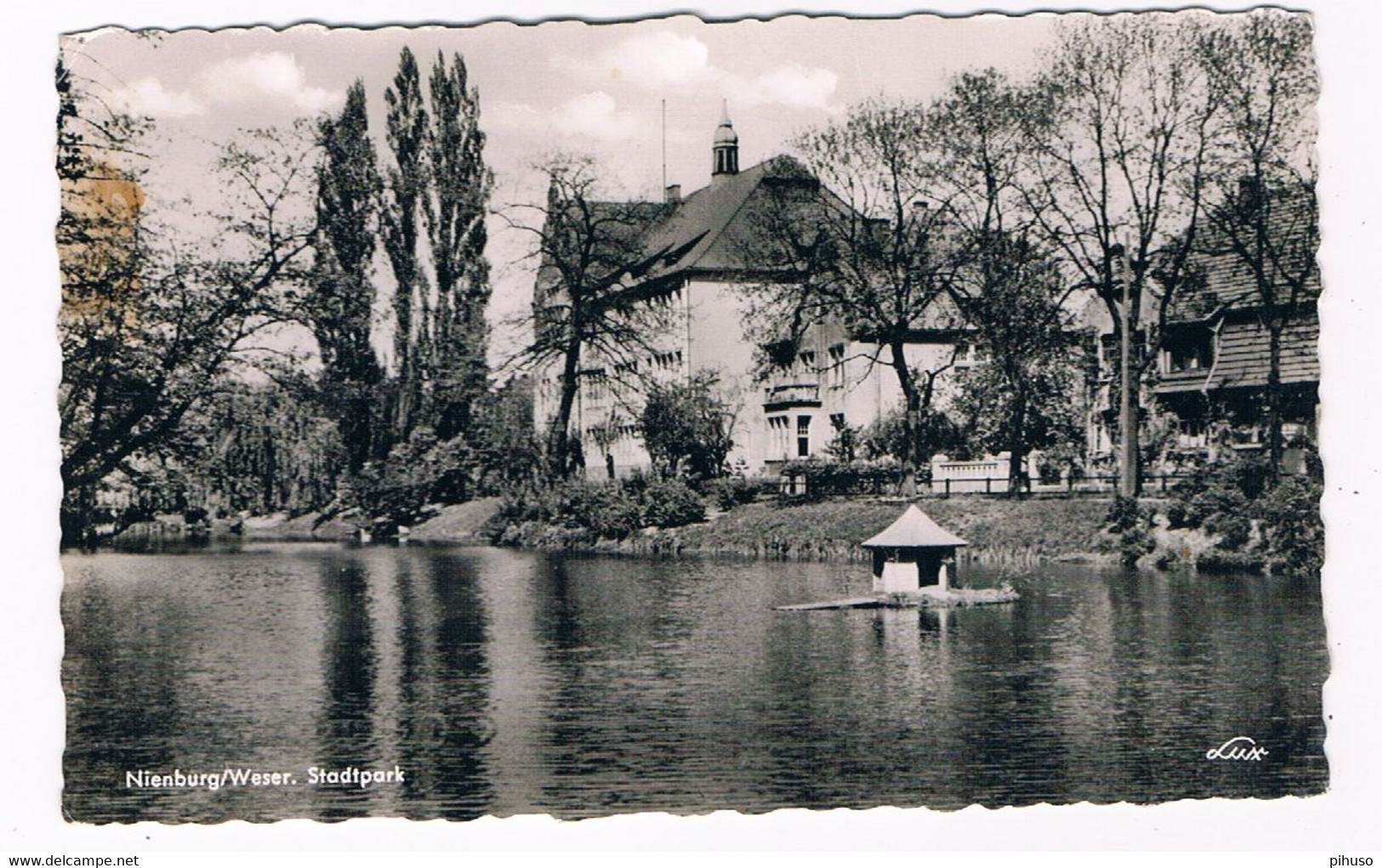 D-13209  NIENBURG / WESER : Stadtpark - Nienburg