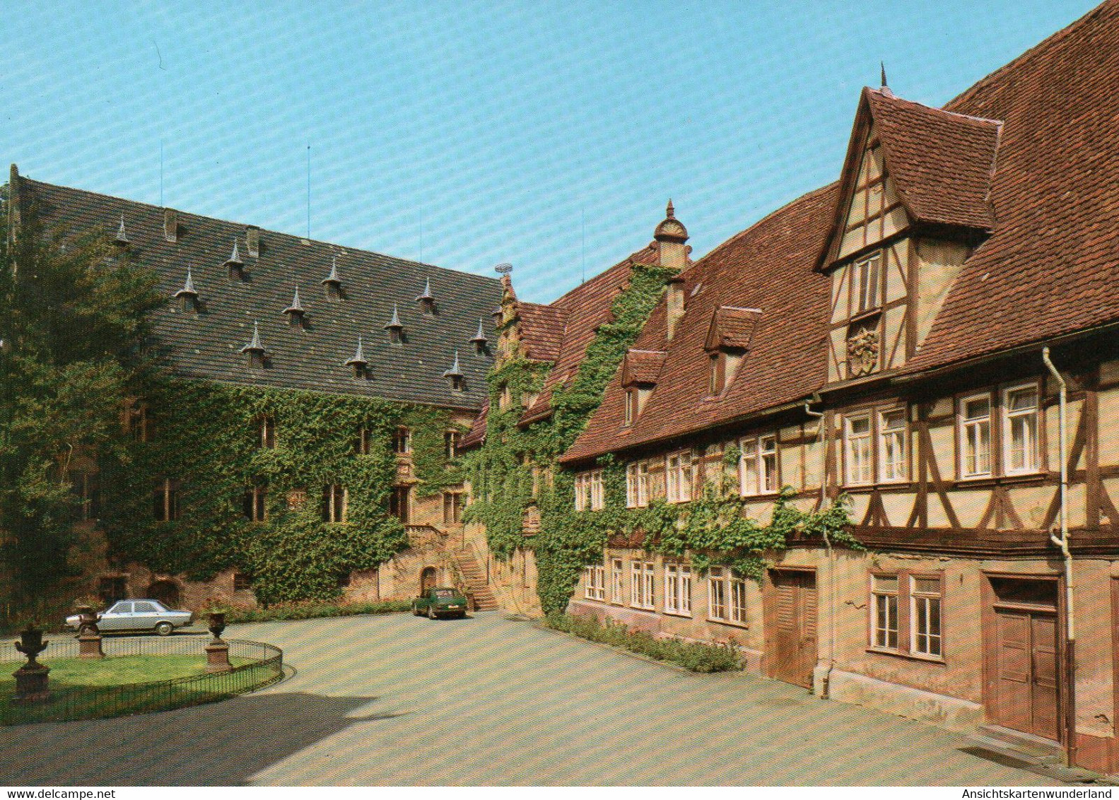 011286  Luftkurort Erbach - Schloss Innenhof - Erbach