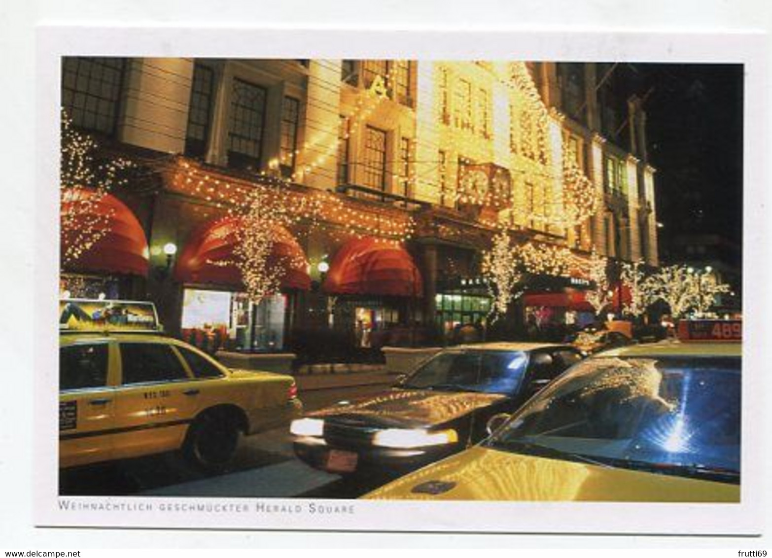 AK 015464 USA - New York City - Weihnachtlich Geschmückter Herald Square - Places & Squares