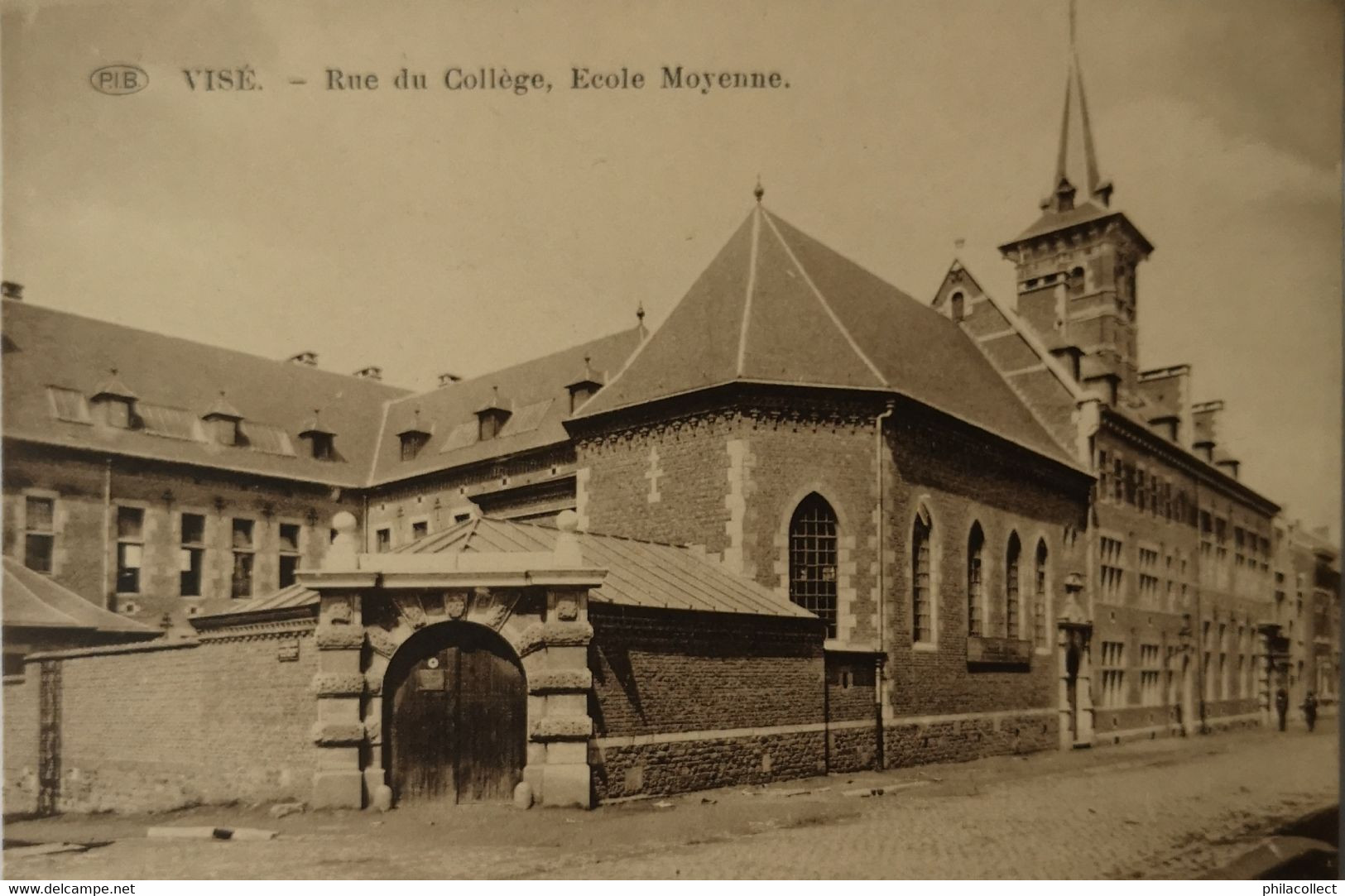 Vise // Rue Du College - Ecole Moyenne 19?? Ed. P. I. B. - Visé