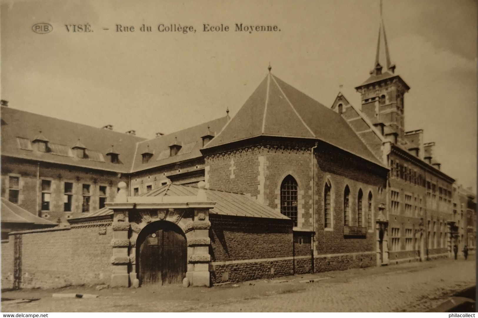 Vise // Rue Du College - Ecole Moyenne 19?? Ed. P. I. B. - Wezet