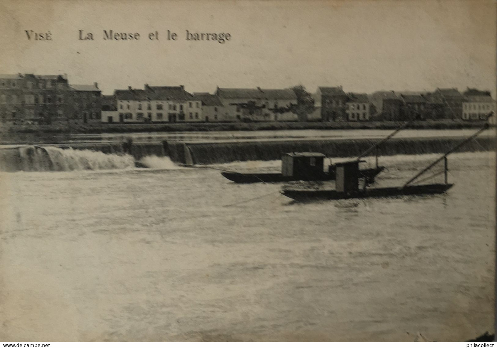 Vise //  LA Meuse Et Le Barrage 19?? - Visé