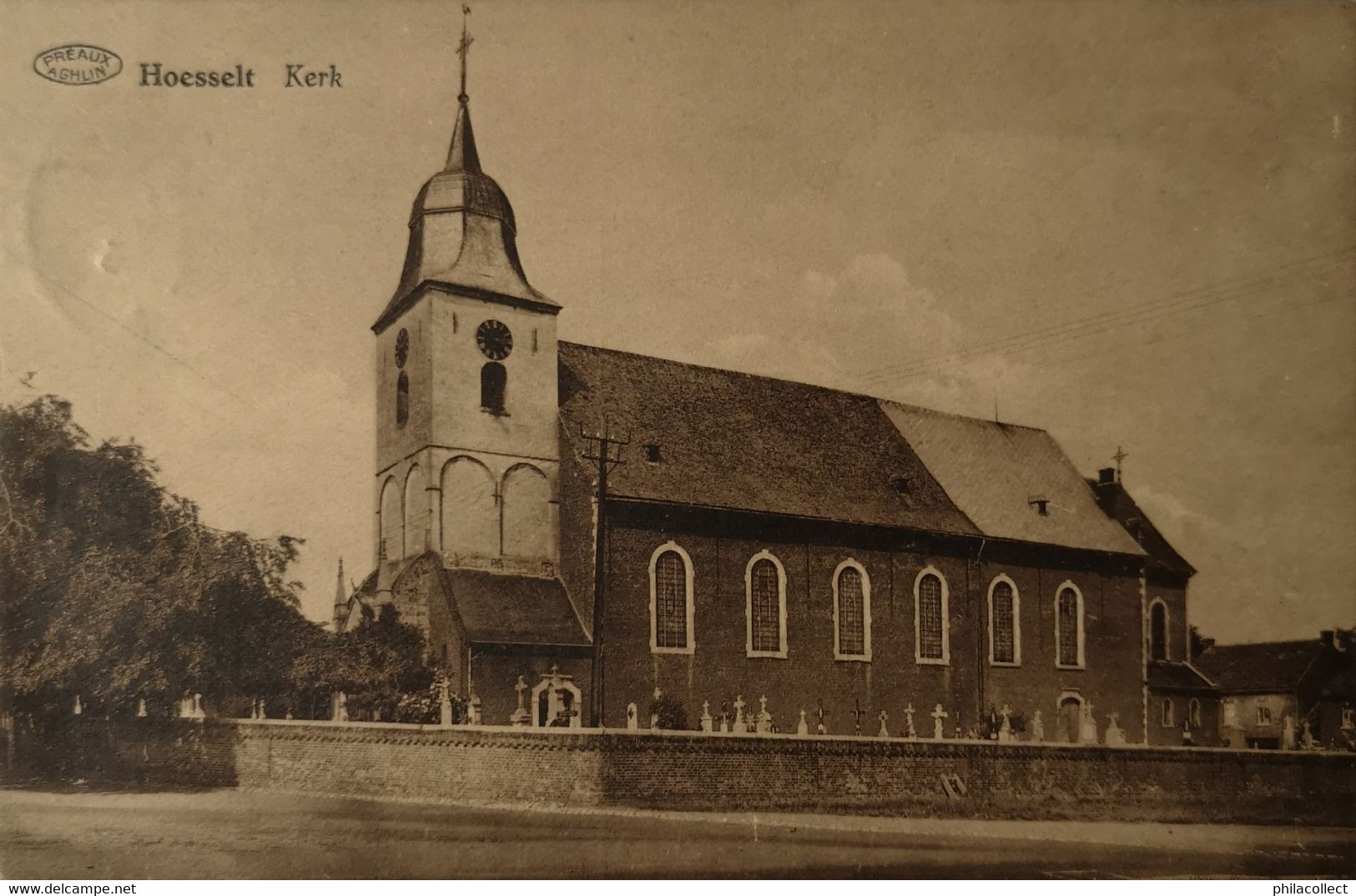 Hoeselt - Hoesselt // Kerk 1935 - Höselt