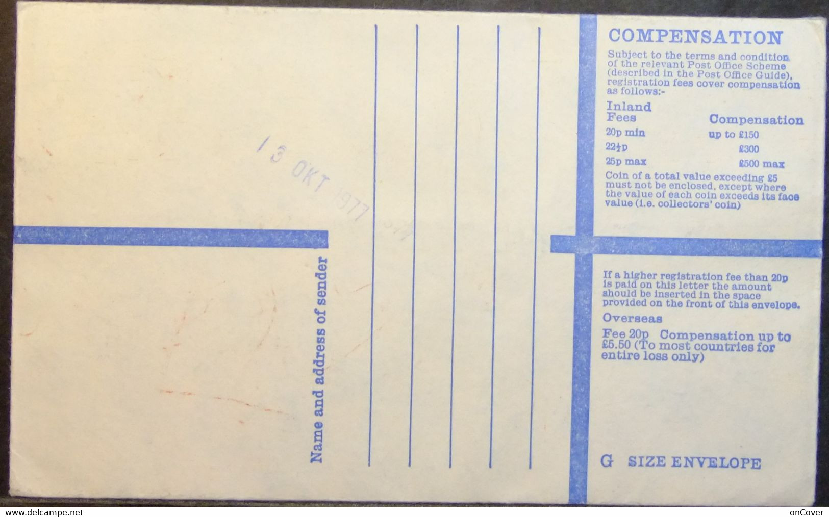 Man - Stamped Stationery Uprated Registered Cover To Germany 1977 Europa Archeology Tramway - Isle Of Man