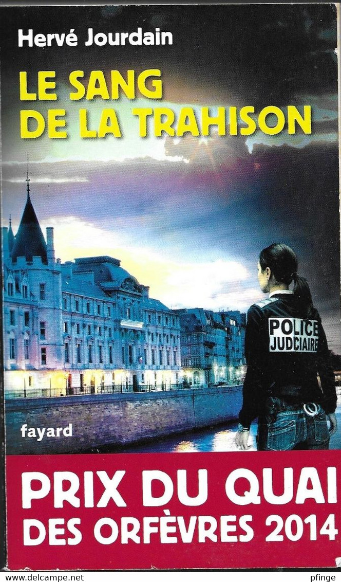 Le Sang De La Trahison Par Hervé Jourdain - Fayard