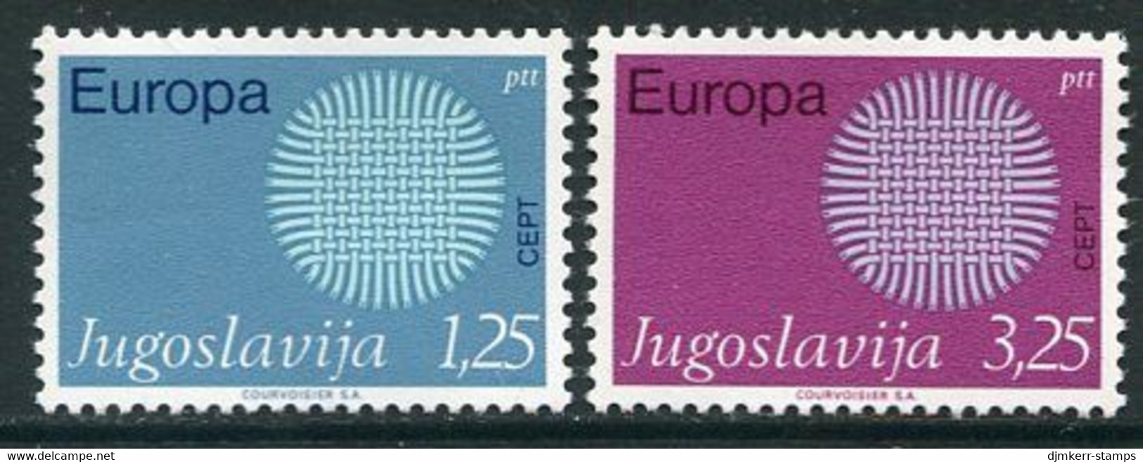 YUGOSLAVIA 1970 Europa MNH / **. Michel 1379-80 - Nuevos