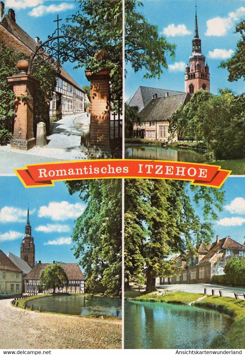 011290  Romantisches Itzehoe - Mehrbildkarte - Itzehoe