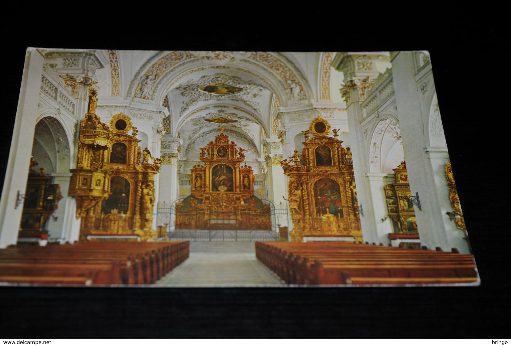 35561                              DISENTIS, INNERES DER KLOSTERKIRCHE - Disentis/Mustér