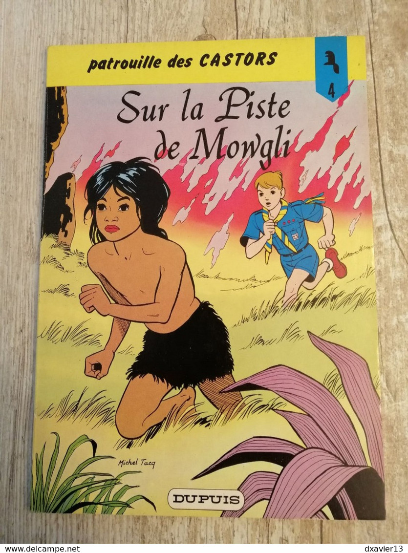 Bande Dessinée - La Patrouille Des Castors - Sur La Piste De Mowgli (1978) - Patrouille Des Castors, La