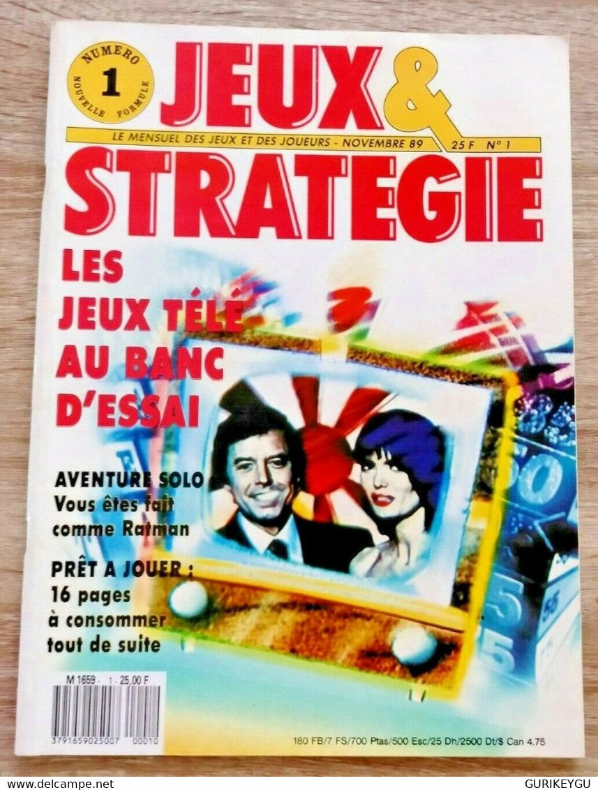 JEUX Et STRATEGIE 1 Jeux Télé Au Banc D'essai 1989 Juste Prix Roue De La Fortune - Donald Duck