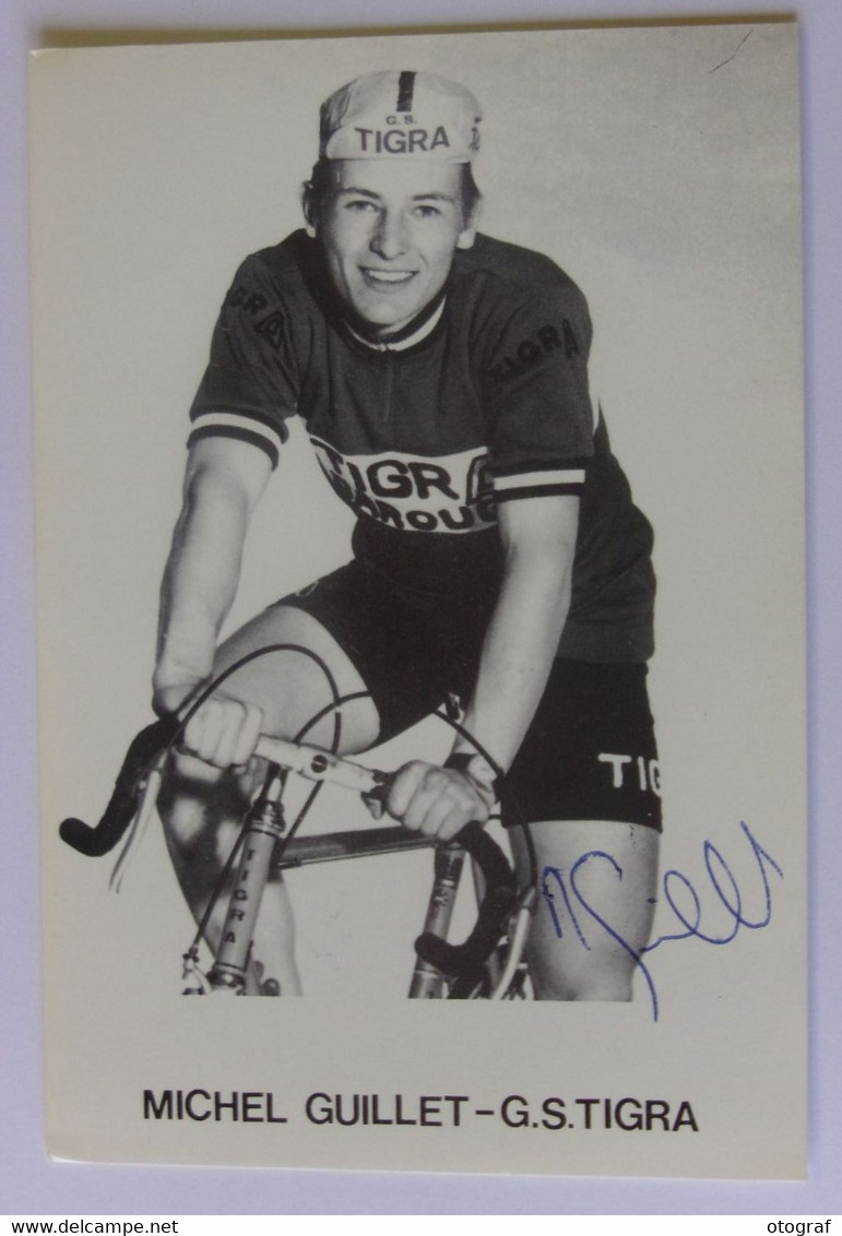 Michel GUILLET - Signé / Dédicace Authentique / Autographe - Ciclismo