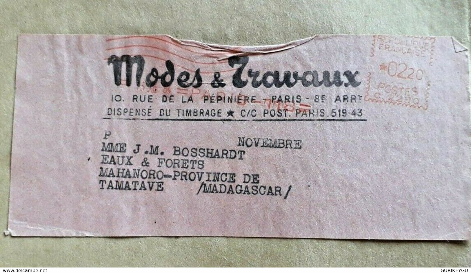 MODES Et TRAVAUX N° 641 TBE 05/1954 + Supplément 641 Patron Emballage D'origine - Donald Duck