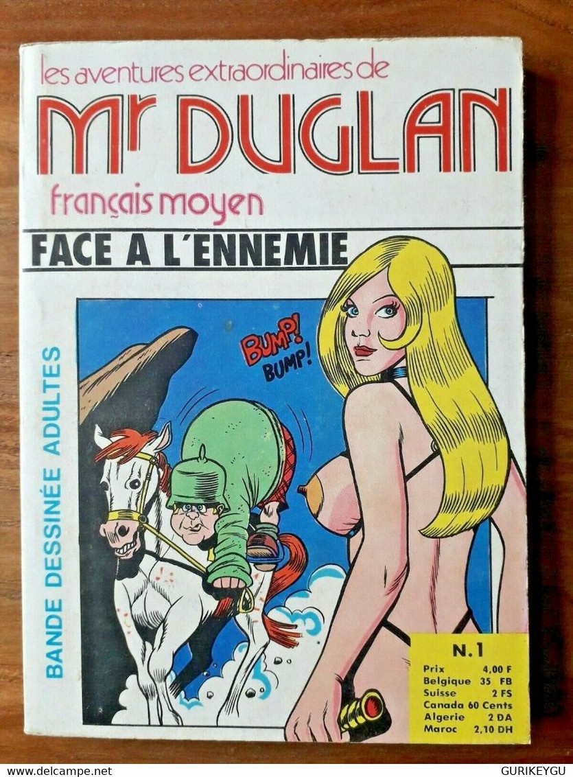 Mr DUGLAN N° 1 TTBE Français Moyen Face A L'ennemie FRANCE SUD PUBLICATIONS - Donald Duck