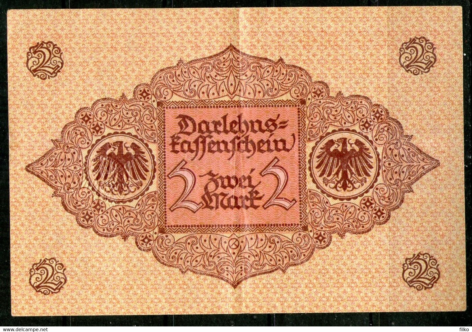 Germany, 2 Mark 1920,P- 59,as Scan - Zonder Classificatie