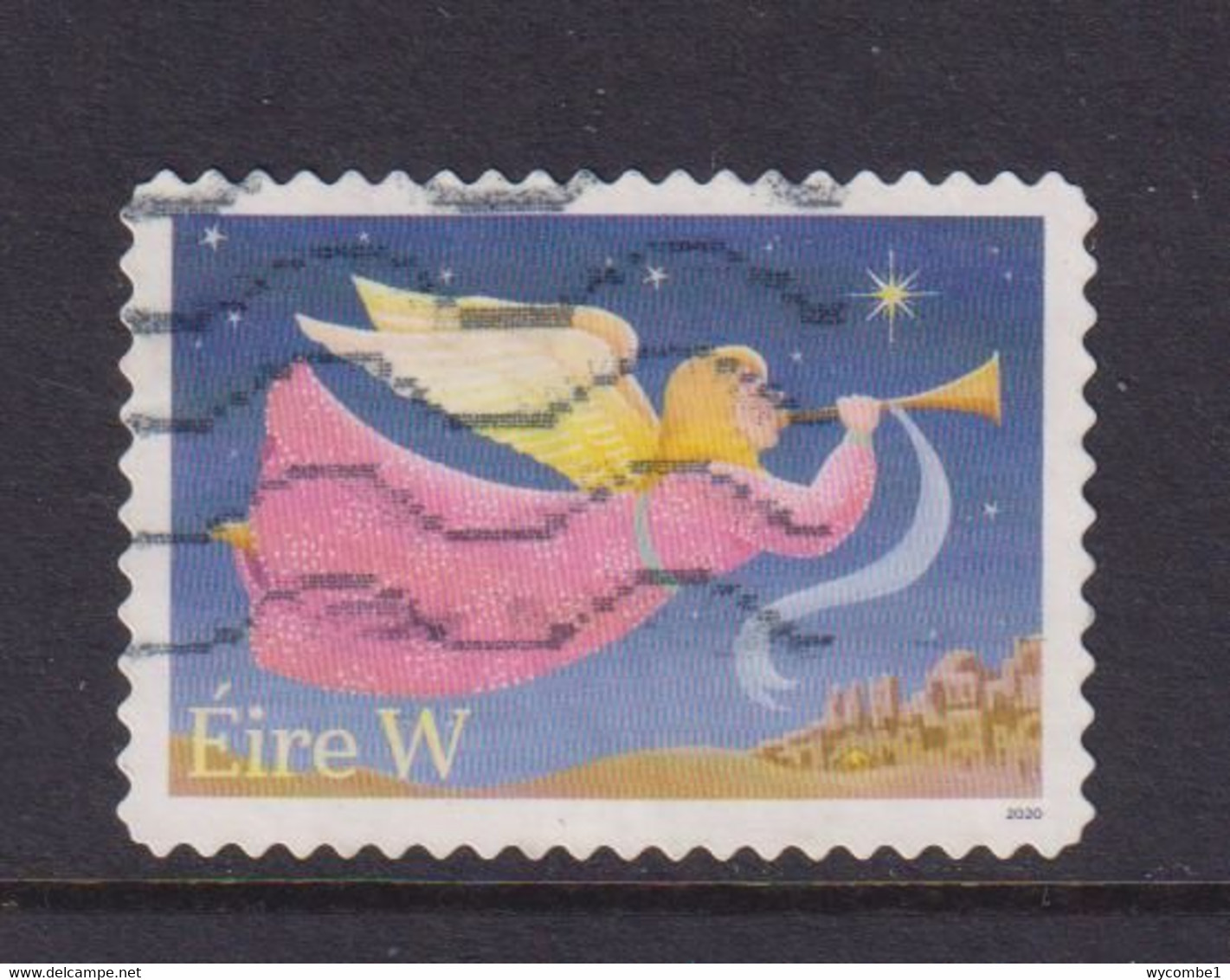 IRELAND - 2020 Christmas 'W' Used As Scan - Usati