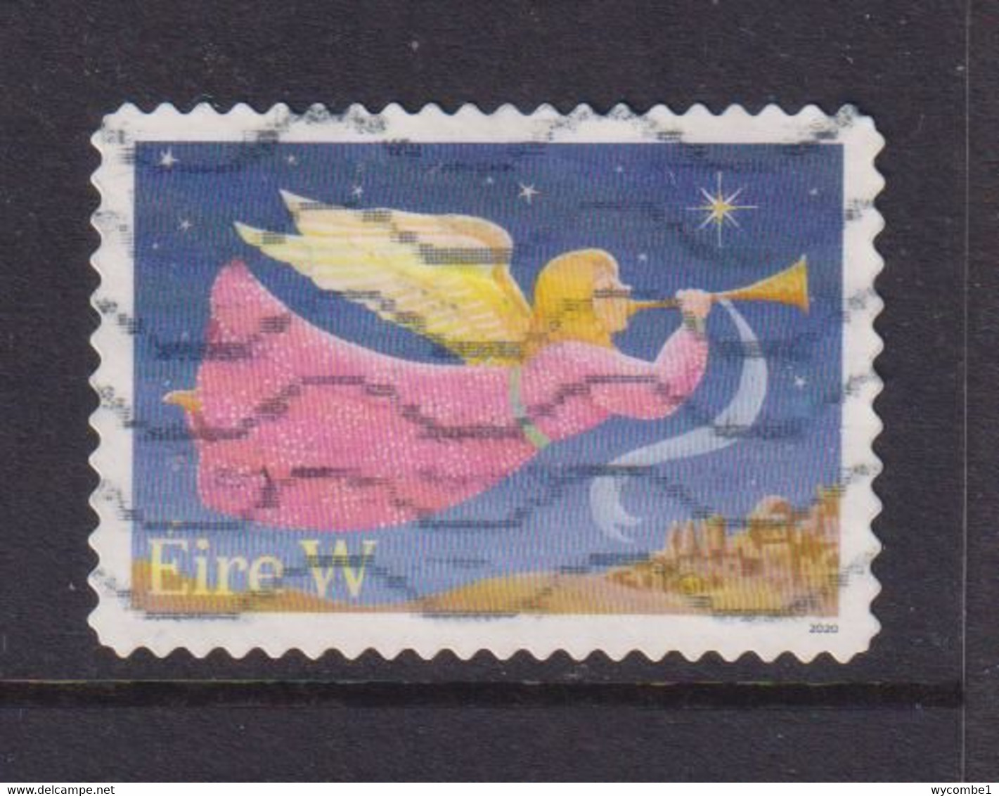 IRELAND - 2020 Christmas 'W' Used As Scan - Usati