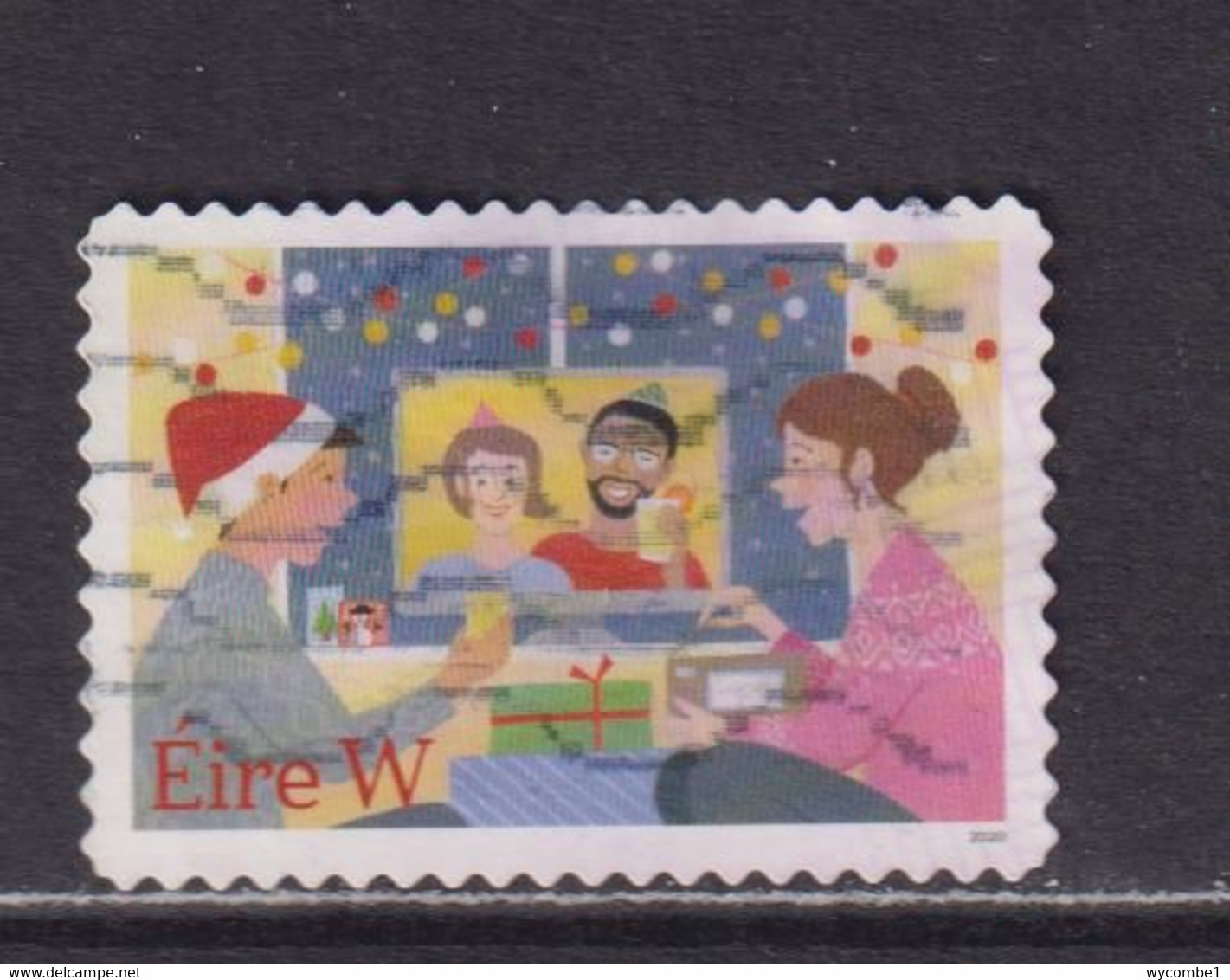 IRELAND - 2020 Christmas 'W' Used As Scan - Used Stamps