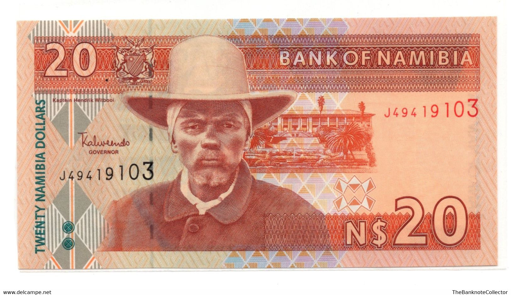 NAMIBIA 10 20 50 100 DOLLARS 2000 ISSUE 4 PIECES SET UNC - Namibia