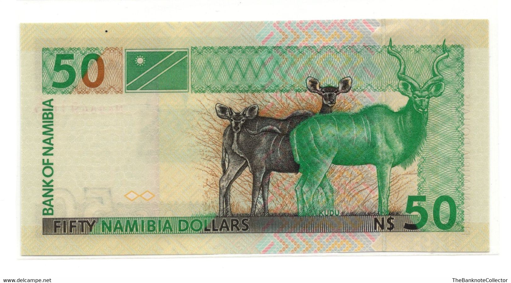 NAMIBIA 10 20 50 100 DOLLARS 2000 ISSUE 4 PIECES SET UNC