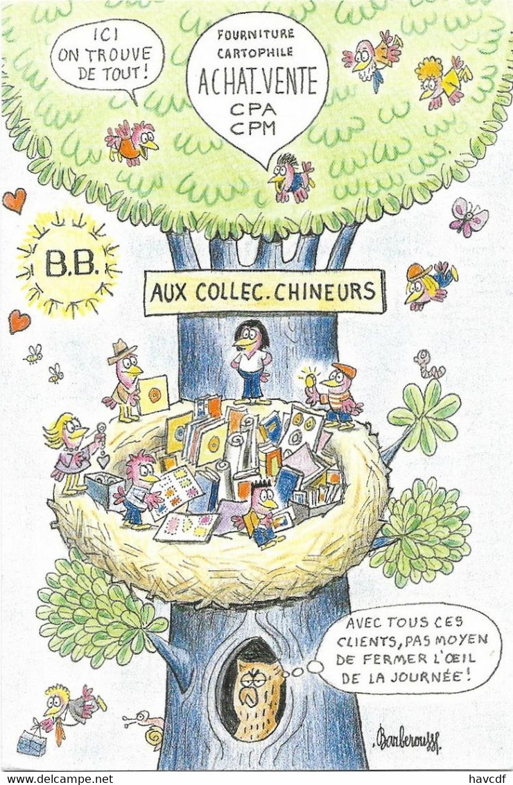 CPM - AUX COLLEC.CHINEURS - Illustration : BARBEROUSSE - Barberousse