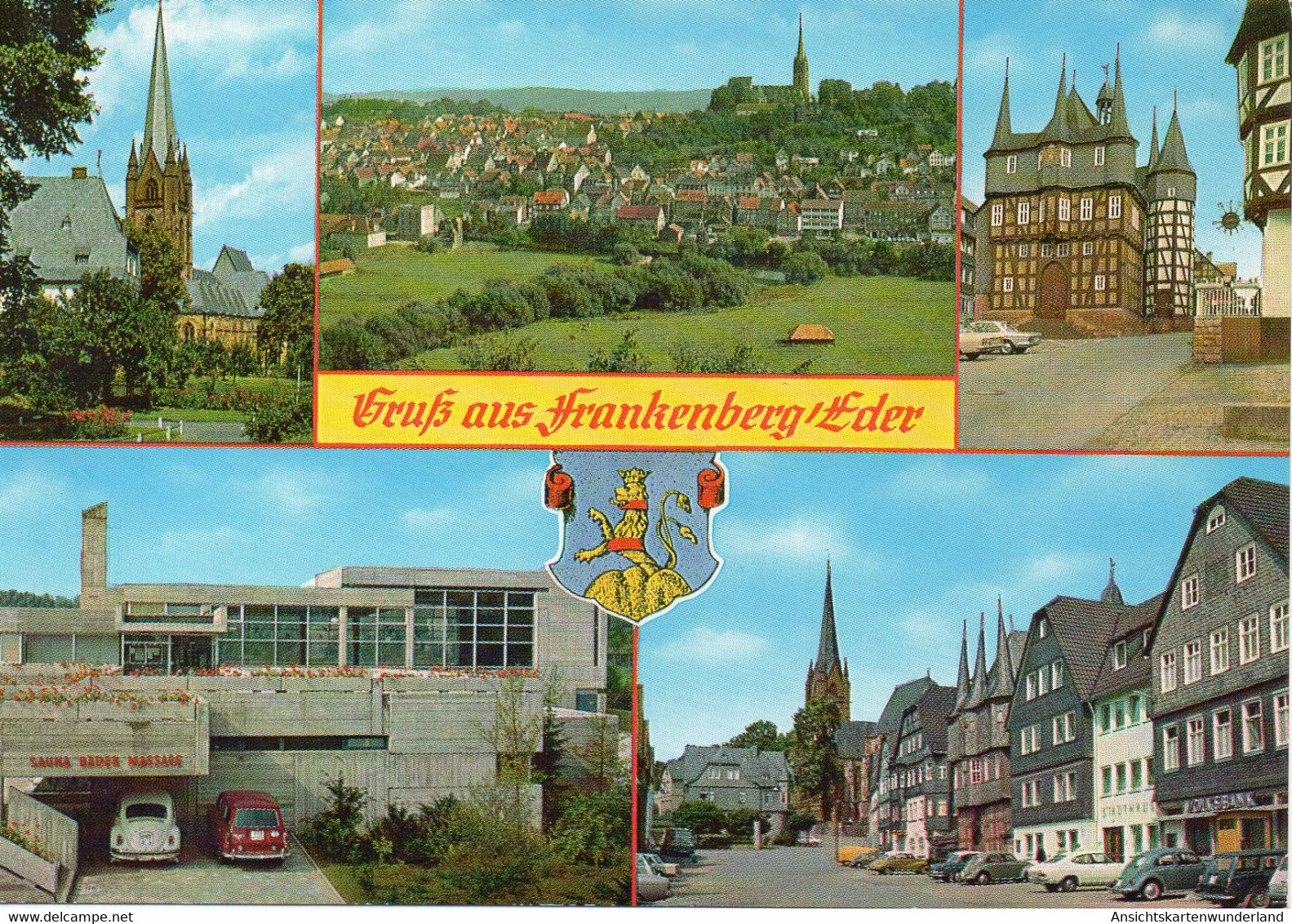 011312  Gruss Aus Frankenberg/ Eder - Mehrbildkarte - Frankenberg (Eder)