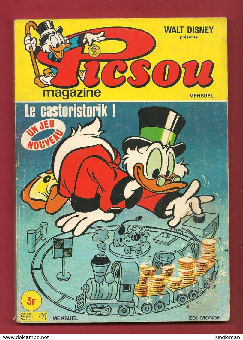 Picsou Magazine N° 35 - Janvier 1975 - BE - Picsou Magazine