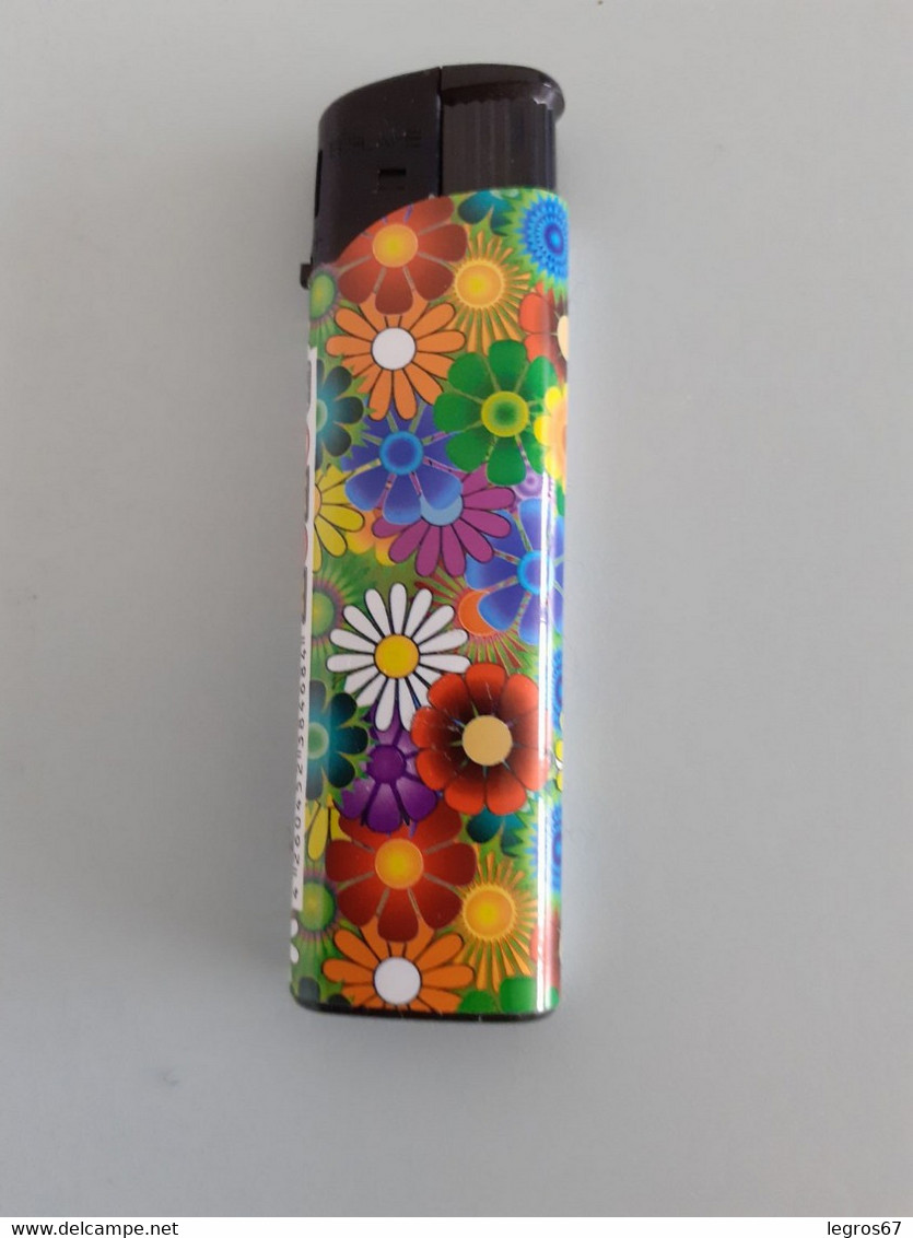 BRIQUET TABAC PRESSE Fleurs Multicolores - Autres & Non Classés