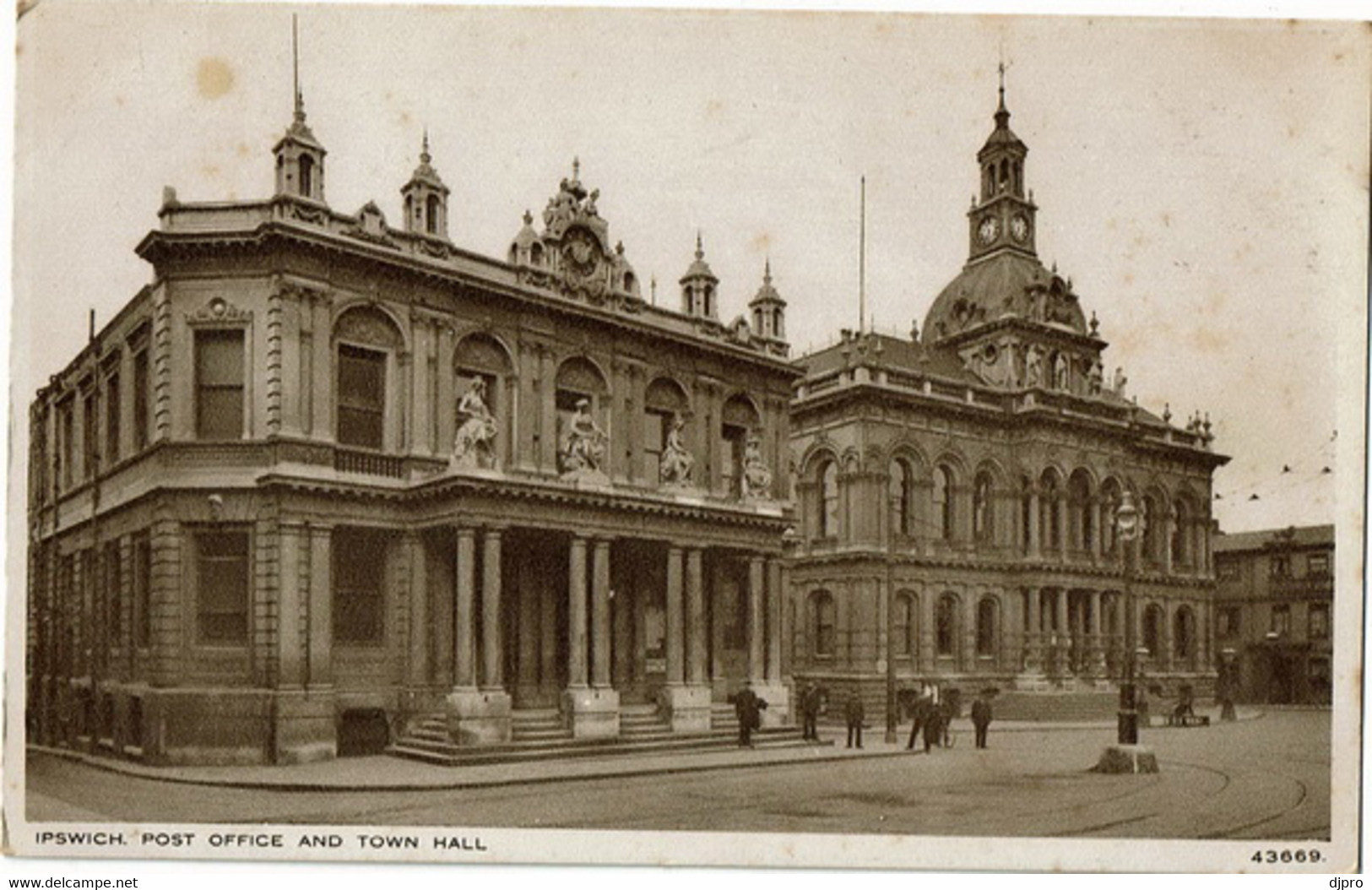 Ipswich Post Office And Town Hall - Ipswich