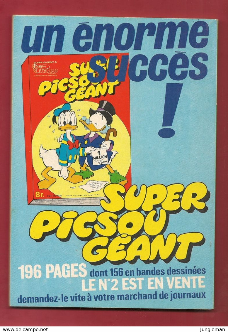 Picsou Magazine N° 70 - Edition Edi-Monde - Décembre 1977 - BE - Picsou Magazine