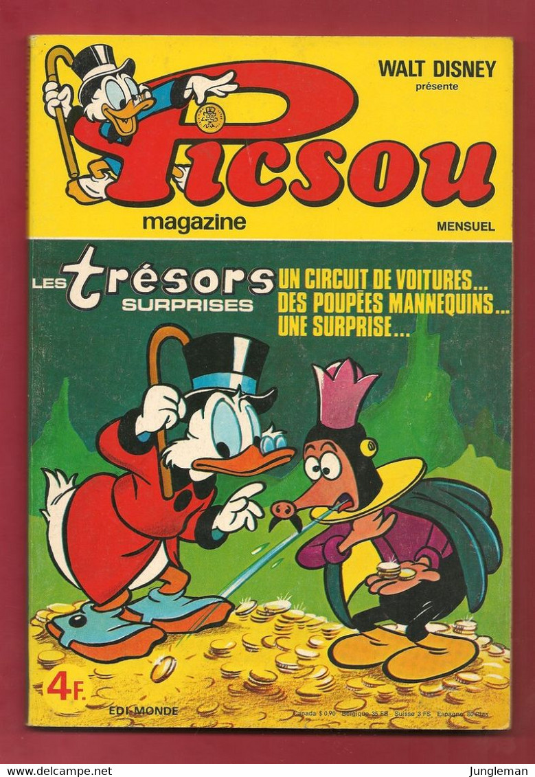 Picsou Magazine N° 73 - Edition Edi-Monde - Mars 1978 - BE - Picsou Magazine