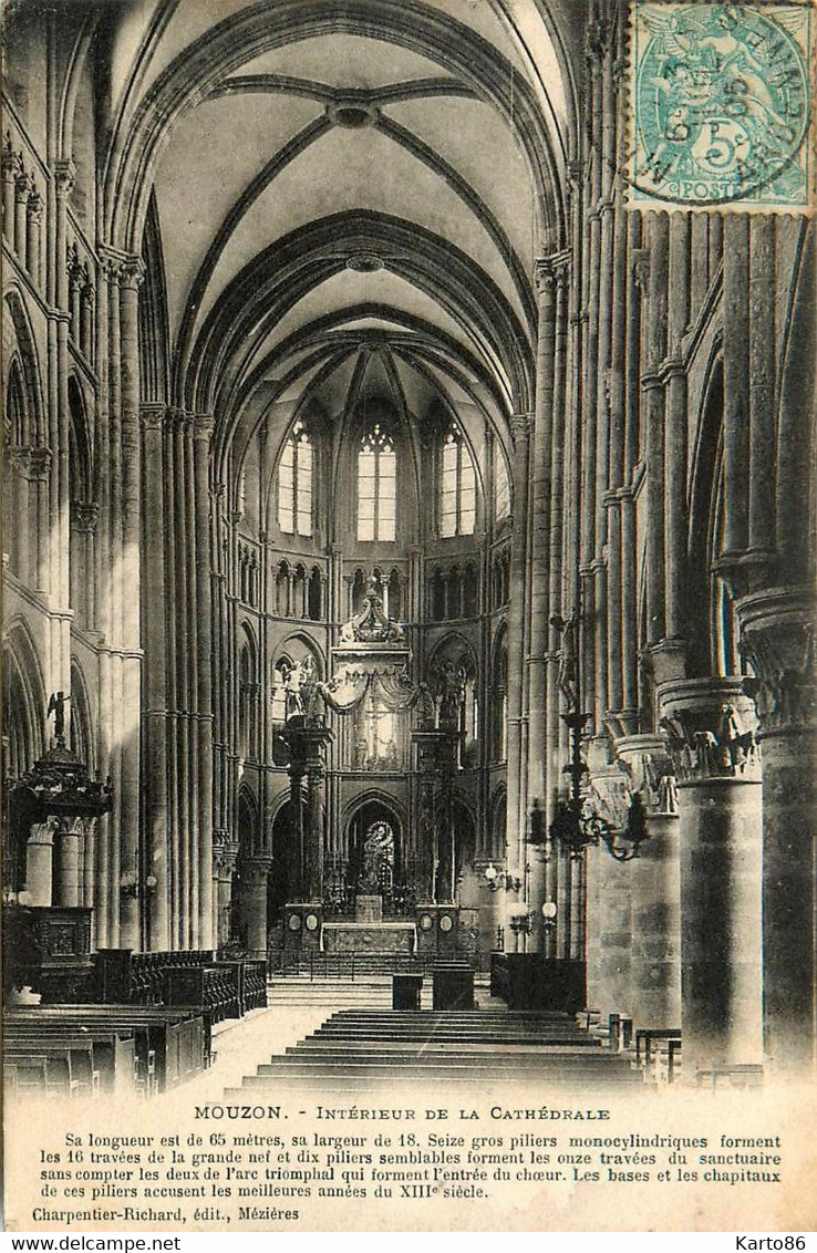 Mouzon * Intérieur De La Cathédrale - Altri & Non Classificati