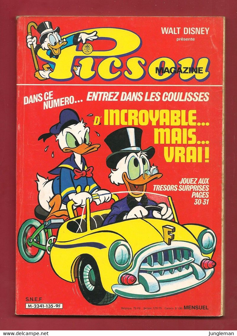 Picsou Magazine N° 135 - Edition Edi-Monde - Mai 1983 - BE - Picsou Magazine