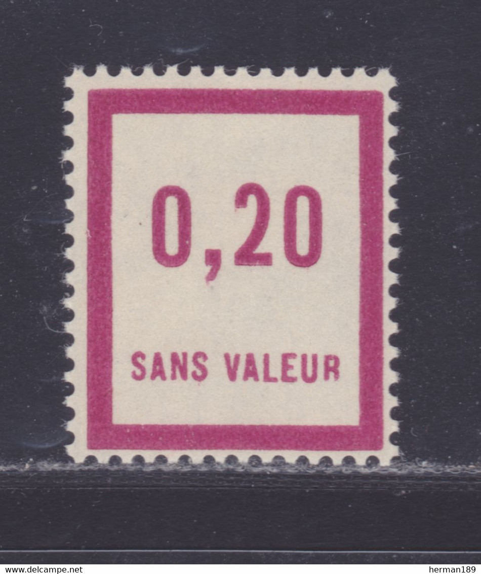 FRANCE FICTIF N°  F29 ** MNH Timbre Neuf Gomme D'origine Sans Trace De Charnière -TB - Ficticios