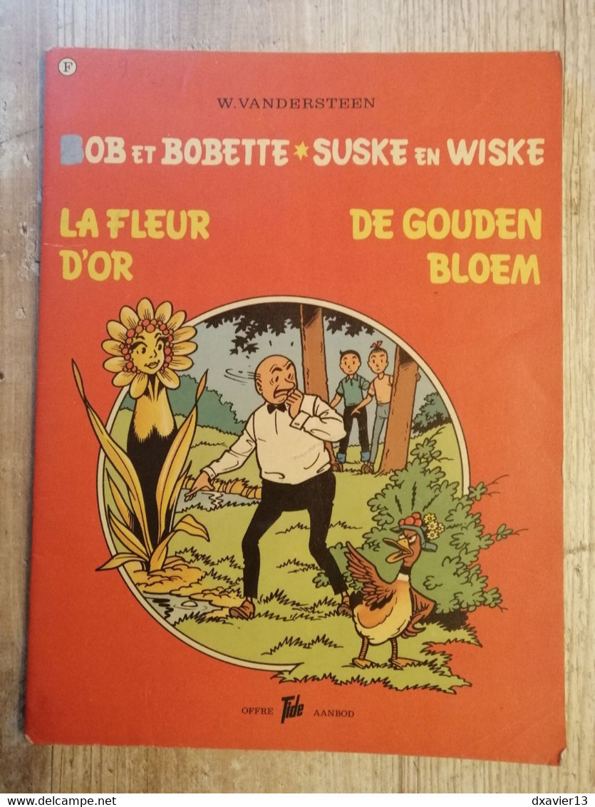 Bande Dessinée - Bob Et Bobette Hors Série - La Fleur D'Or (1974) - Bob Et Bobette
