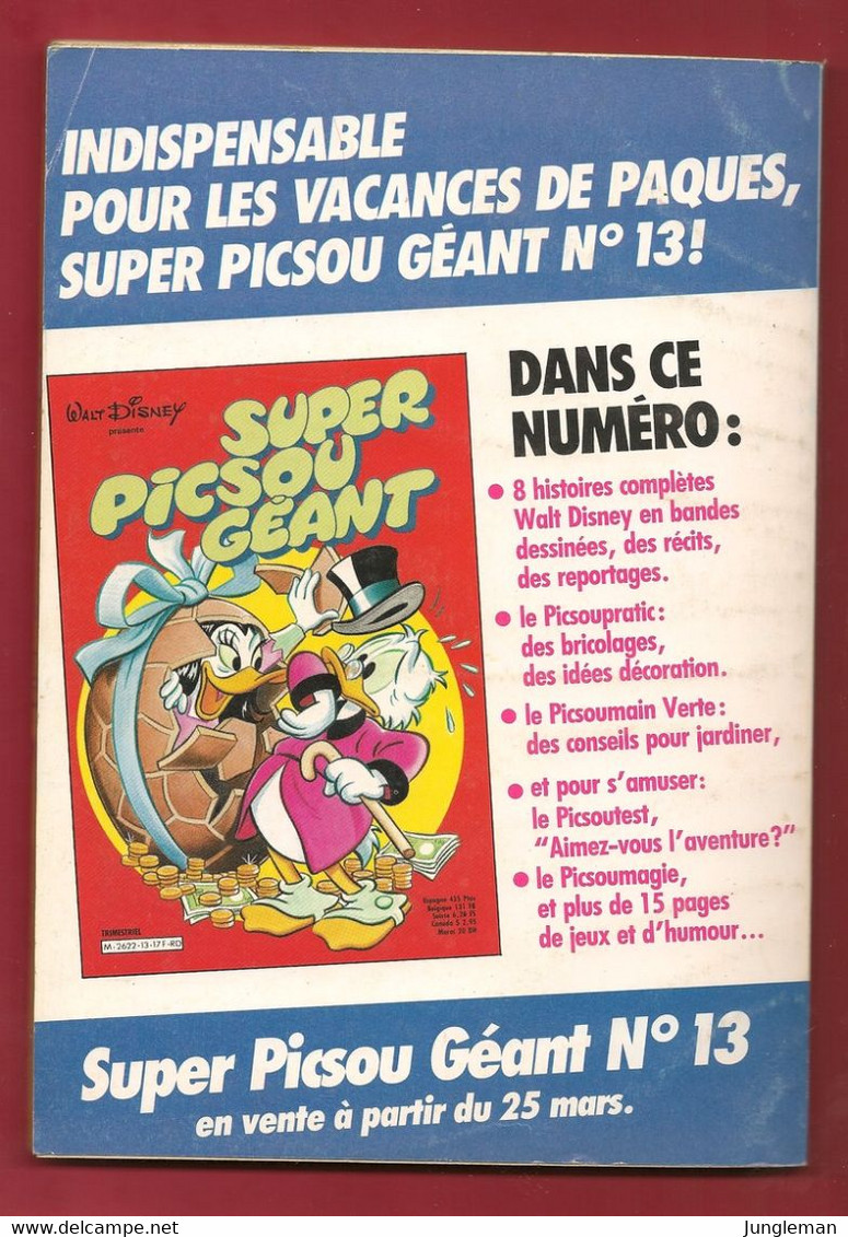 Picsou Magazine N° 171 - Edition Edi-Monde - Mai 1986 - BE - Picsou Magazine