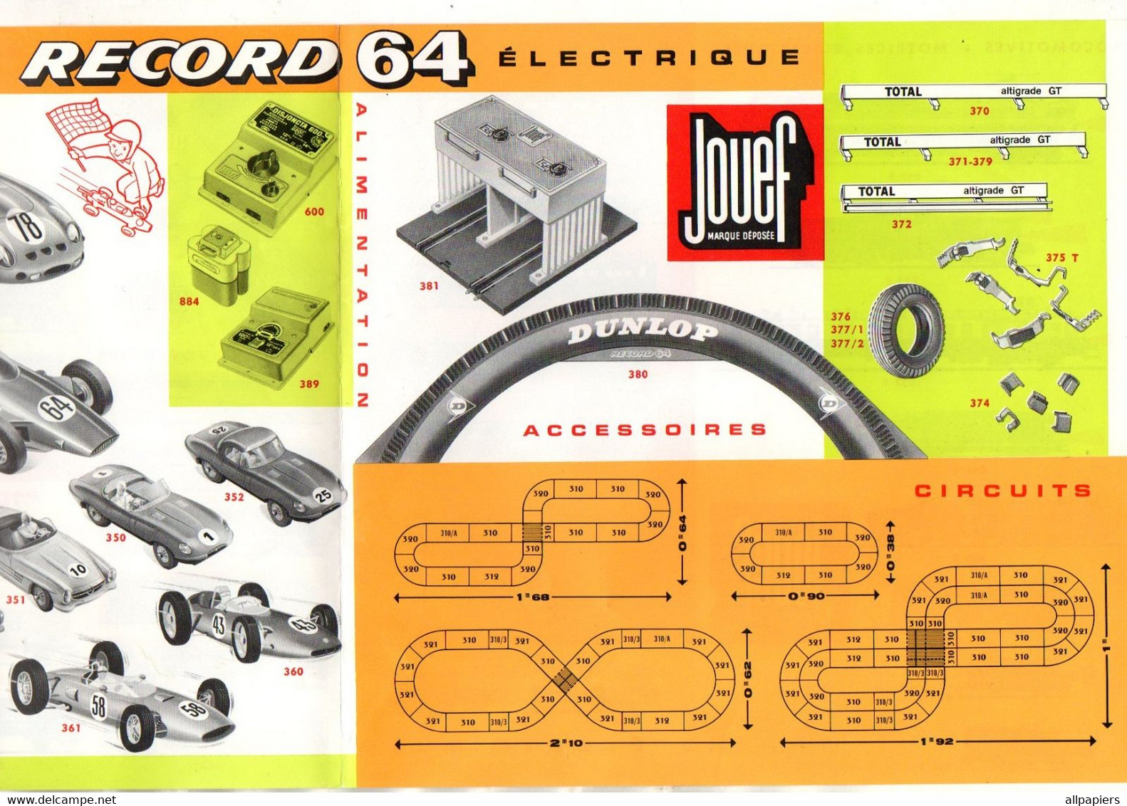 Publicité Jouef Trains électriques Locomotives - Motrices électriques, Wagons Marchandises, Alimentation, Accessoires... - Autres & Non Classés