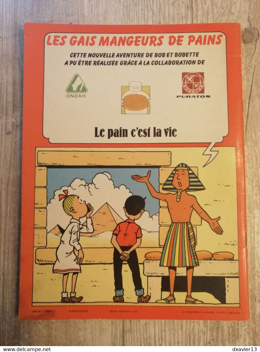 Bande Dessinée - Bob Et Bobette Hors Série - Les Gais Mangeurs De Pains (1982) - Bob Et Bobette